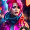 WonderPix: 굴복하지 않는 정신은 잠들지 않는 도시의 그림자를 비추다. | Sample: Zendaya