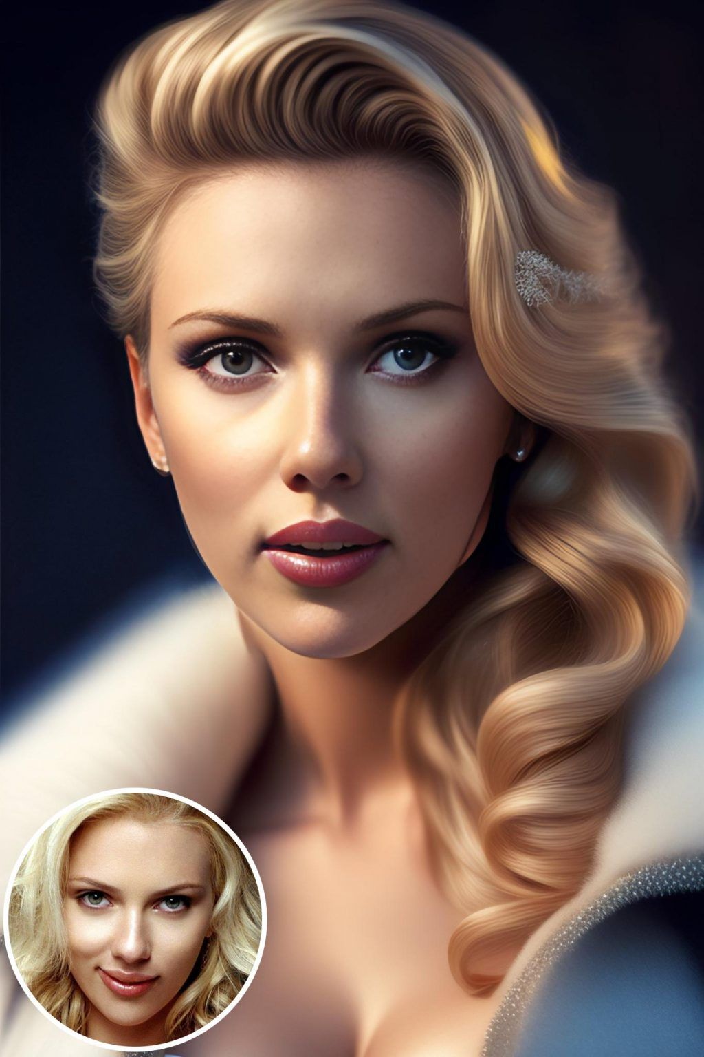 WonderPix: Una belleza impactante desafía los elementos | Sample: Scarlett Johansson