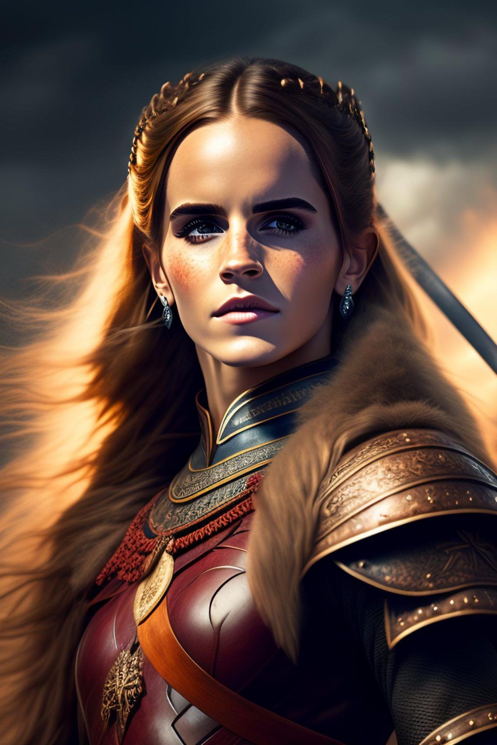 WonderPix: A valiant shieldmaiden unleashes her wrath