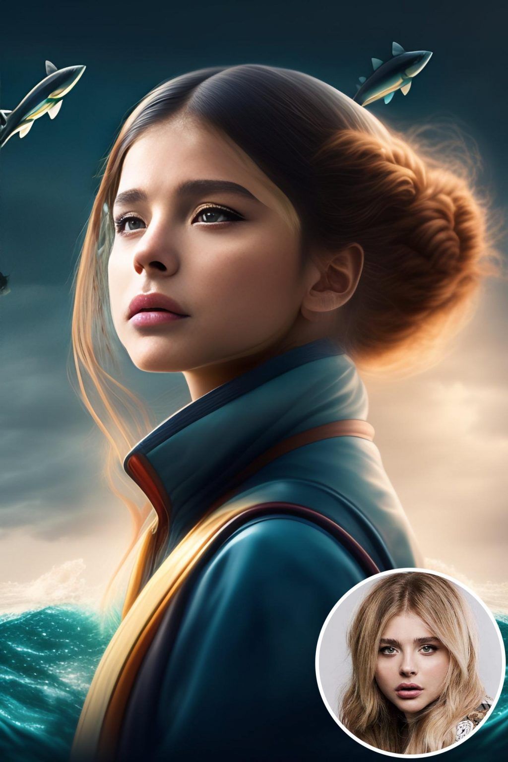 WonderPix: A spirited adventurer embarks on an epic voyage over the boundless deep | Sample: Chloe Grace Moretz