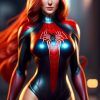 WonderPix: An alluring spiderwoman swings into action