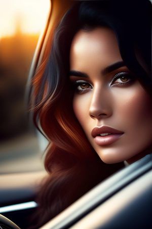 WonderPix: Uma beleza cativante atrai olhares admiradores