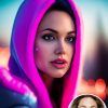 WonderPix: Стеснительная мечтательница находит свою сияющую красоту | Sample: Angelina Jolie