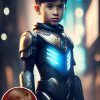 WonderPix: Seorang pahlawan cyborg yang tidak kenal takut memerangi keadilan | Sample: Haley Joel Osment