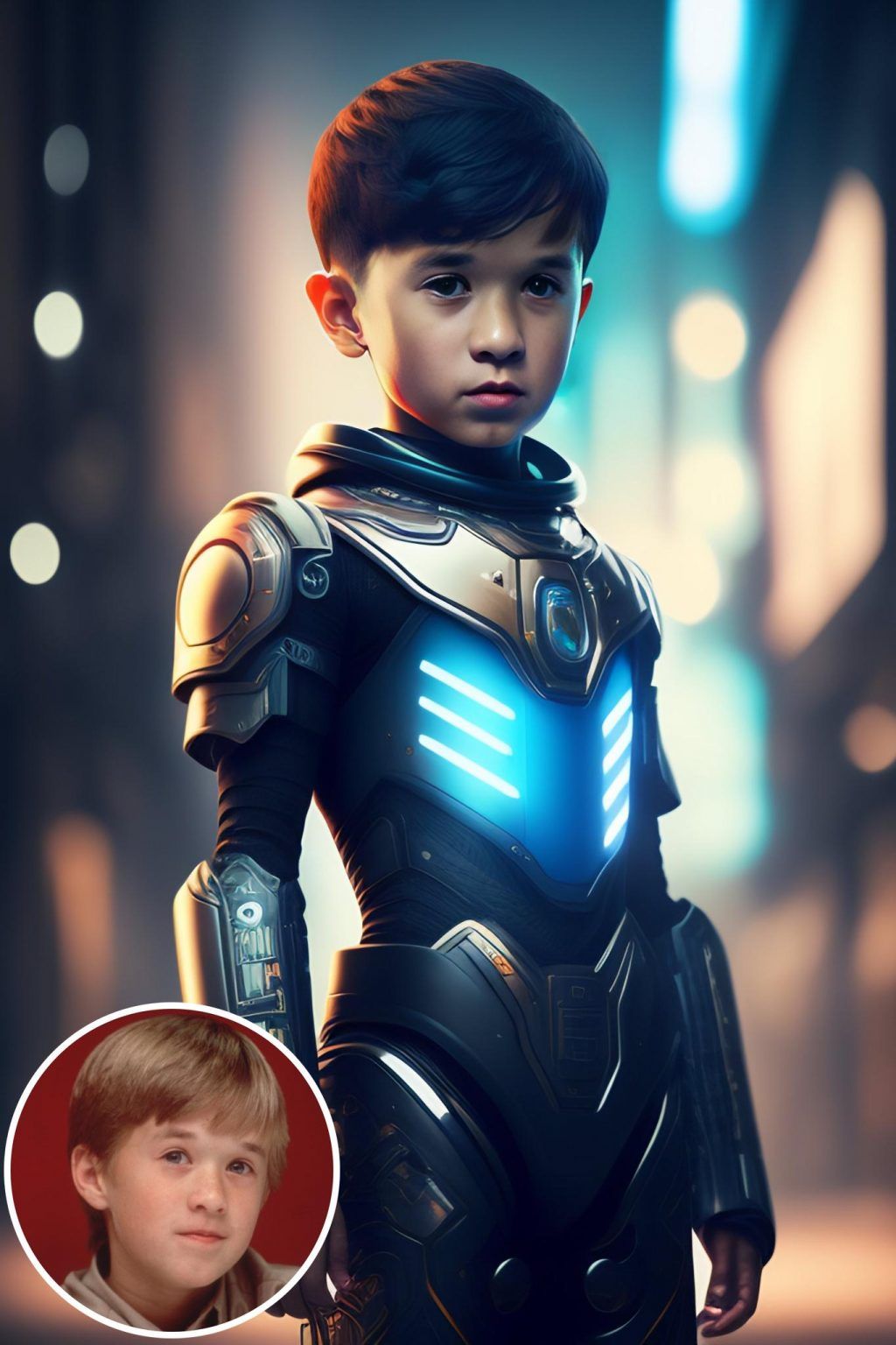 WonderPix: Seorang pahlawan cyborg yang tidak kenal takut memerangi keadilan | Sample: Haley Joel Osment