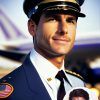 WonderPix: 一位经验丰富的飞行员在友好的天空中导航 | Sample: Tom Cruise