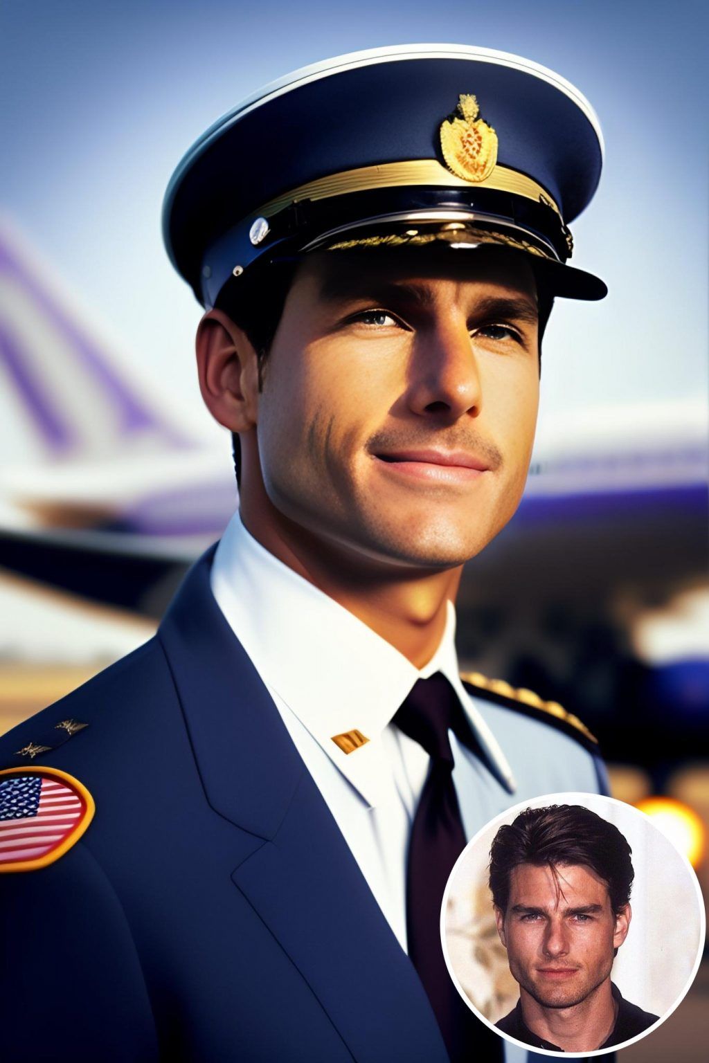 WonderPix: Ein erfahrener Flieger navigiert am freundlichen Himmel | Sample: Tom Cruise