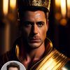 WonderPix: A noble monarch rules his kingdom with wisdom | Sample: Robert Downey Jr