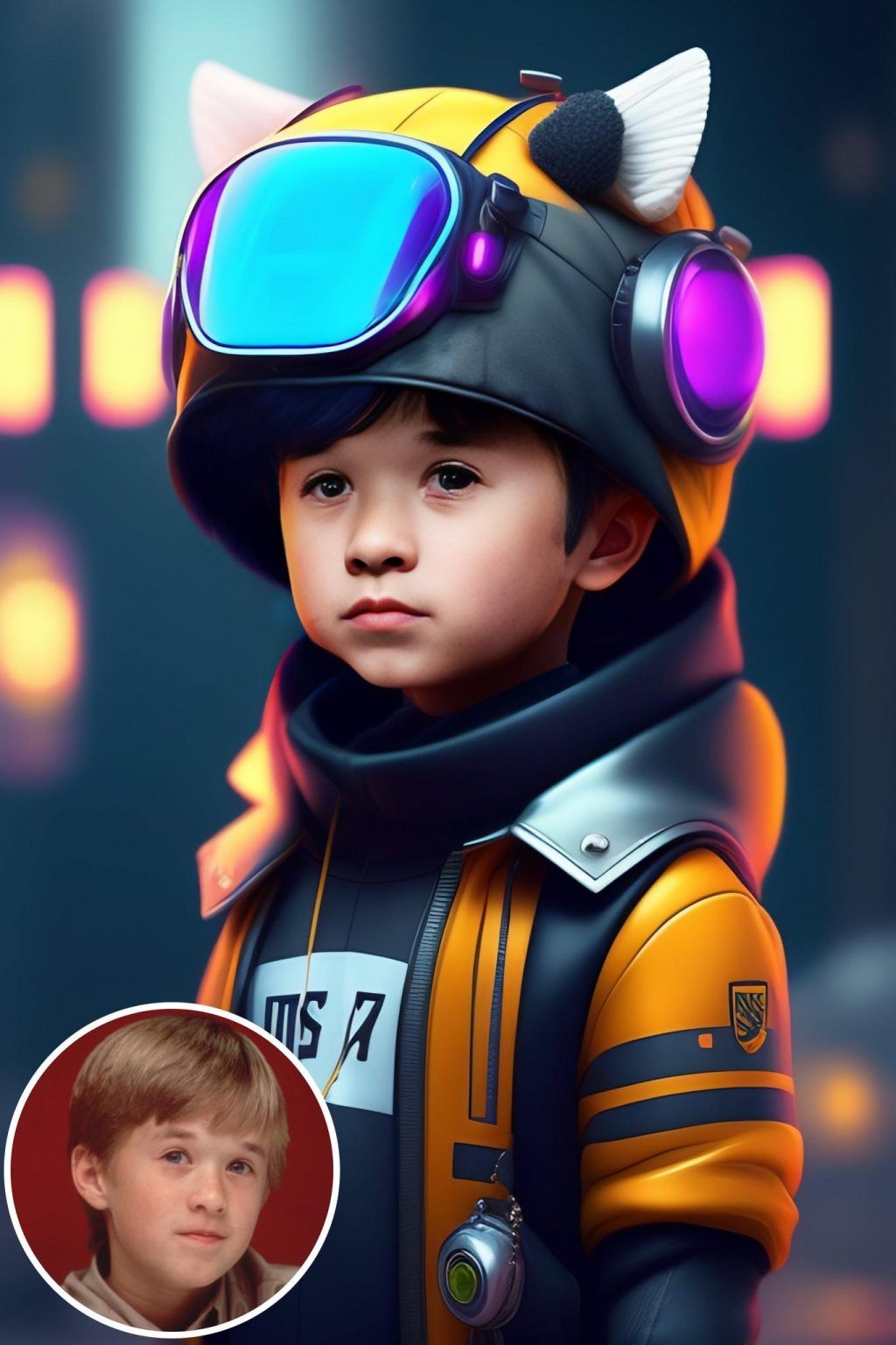 WonderPix: Seorang Pemimpi yang Menawan Tersesat dalam Fantasi Futuristik | Sample: Haley Joel Osment