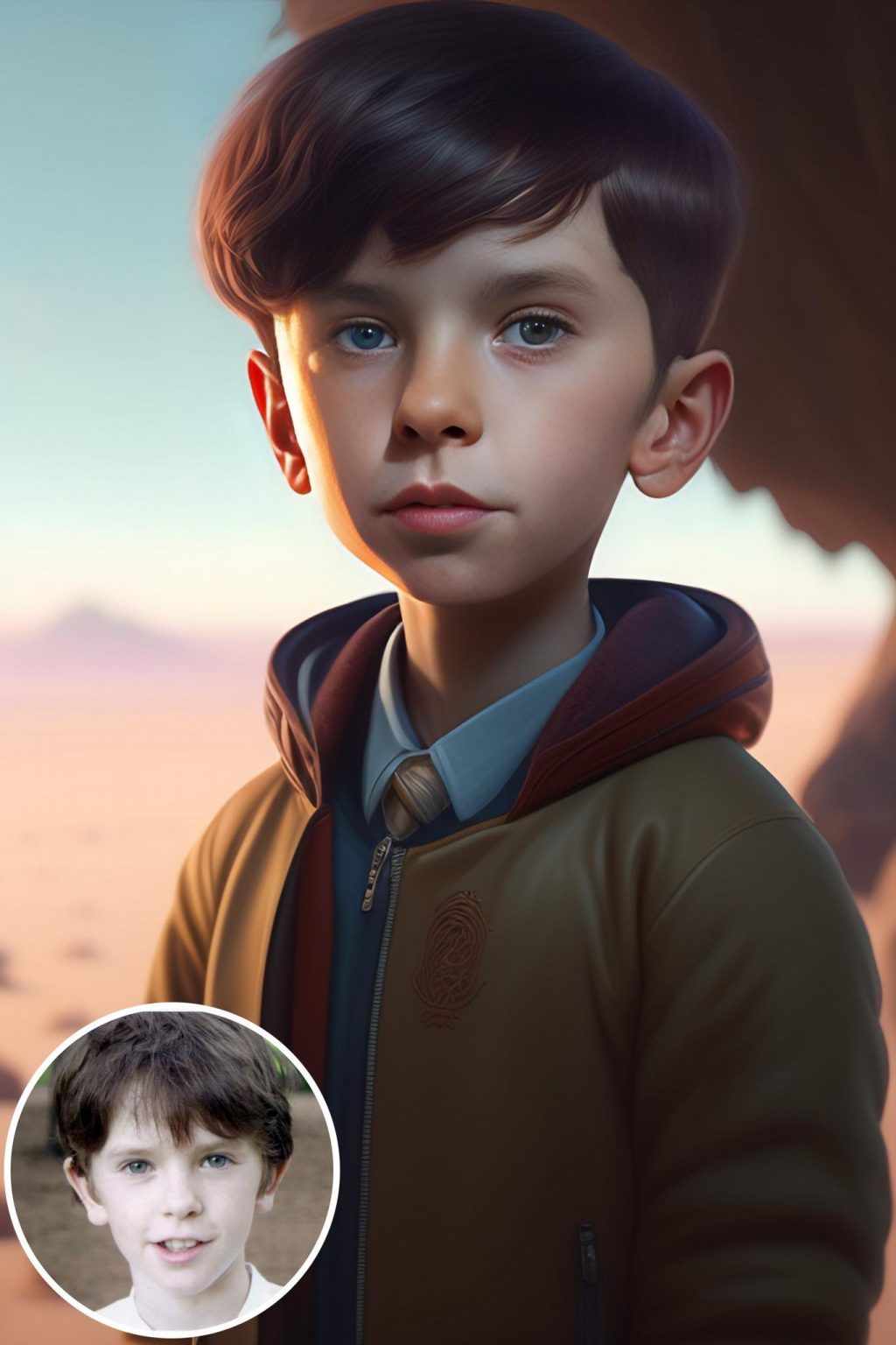 WonderPix: Ein launischer Jüngling nährt verborgene Reiche der Freude | Sample: Freddie Highmore