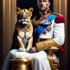 WonderPix: A proud king rules his kingdom with valor and might