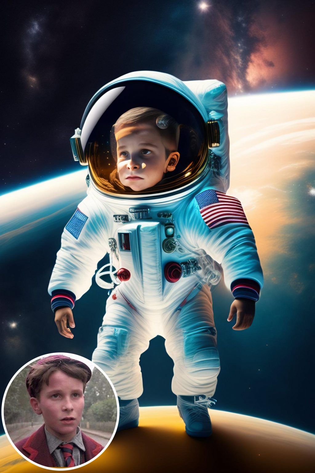 WonderPix: Un niño aventurero viaja a horizontes celestiales | Sample: Christian Bale