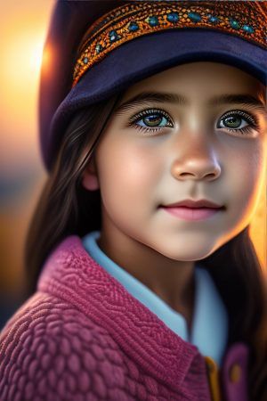 WonderPix: Une enfant captivante incarne la pureté et l'émerveillement