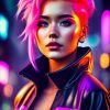 WonderPix: A rebellious dreamer awakens in a neon world