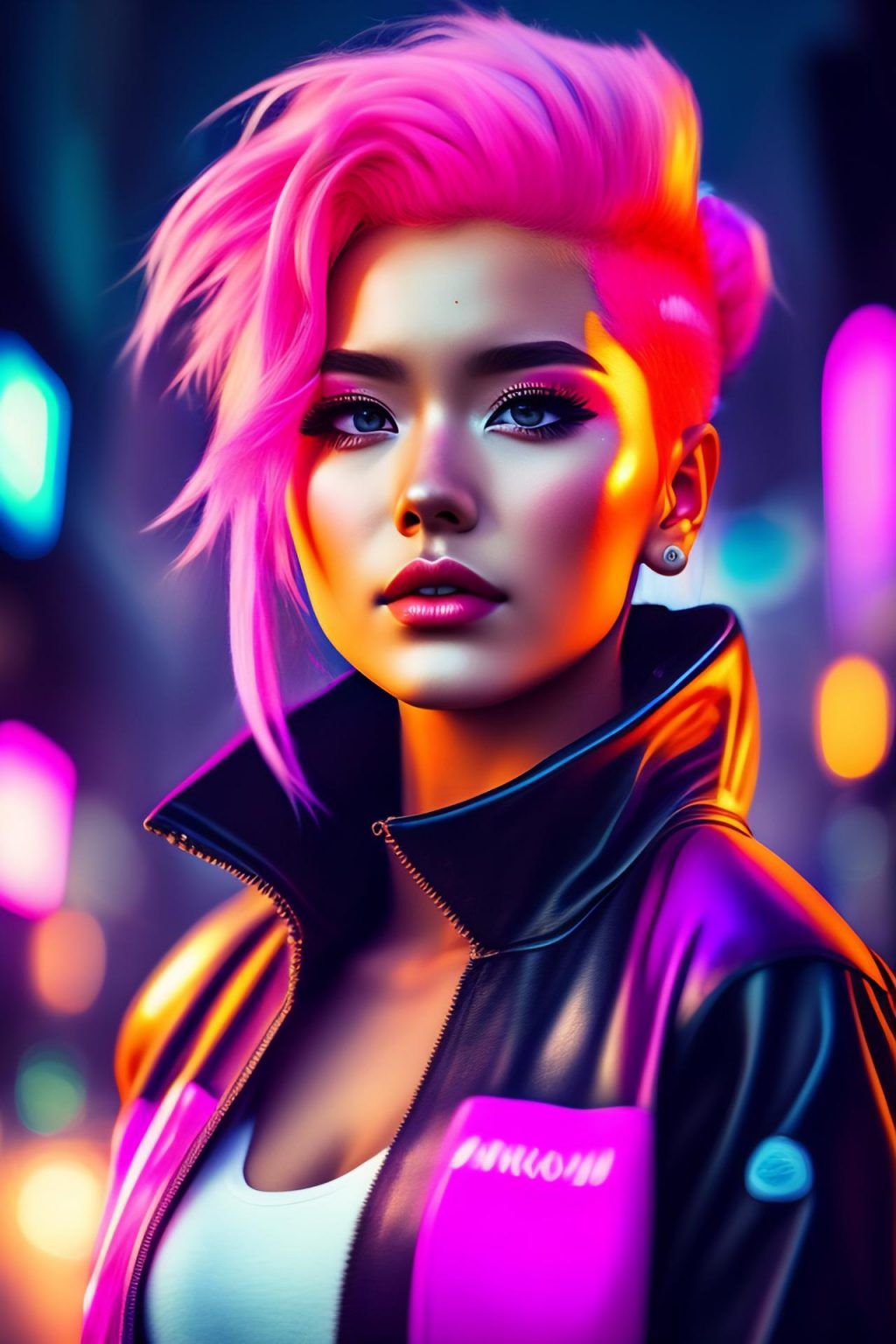 WonderPix: A rebellious dreamer awakens in a neon world