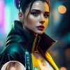 WonderPix: Seorang Hacker yang Bersemangat Menemukan Kebebasan di Lorong Futuristik | Sample: Chloe Grace Moretz