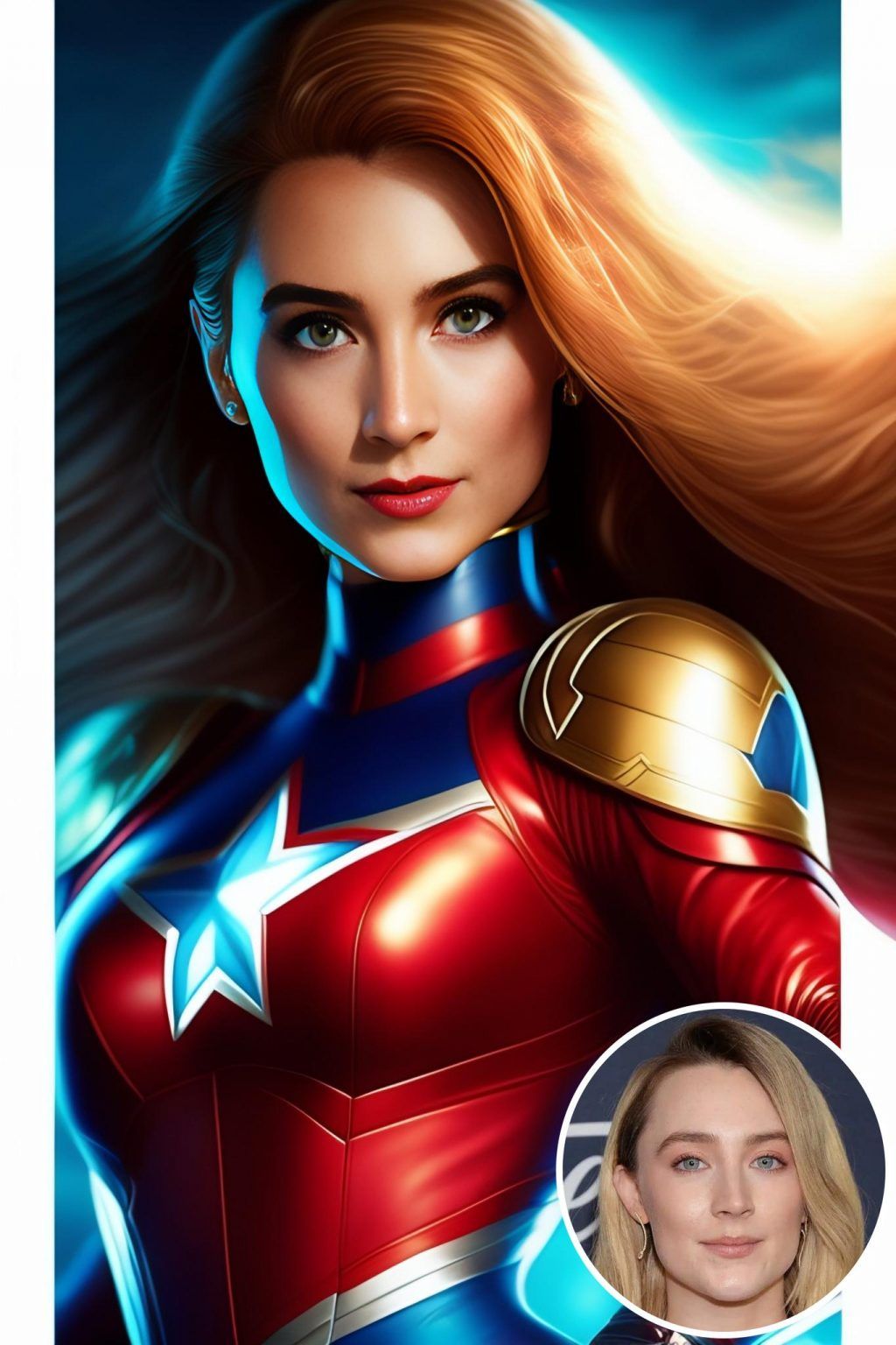 WonderPix: A valiant superwoman envisions a bright future for humankind | Sample: Saoirse Ronan