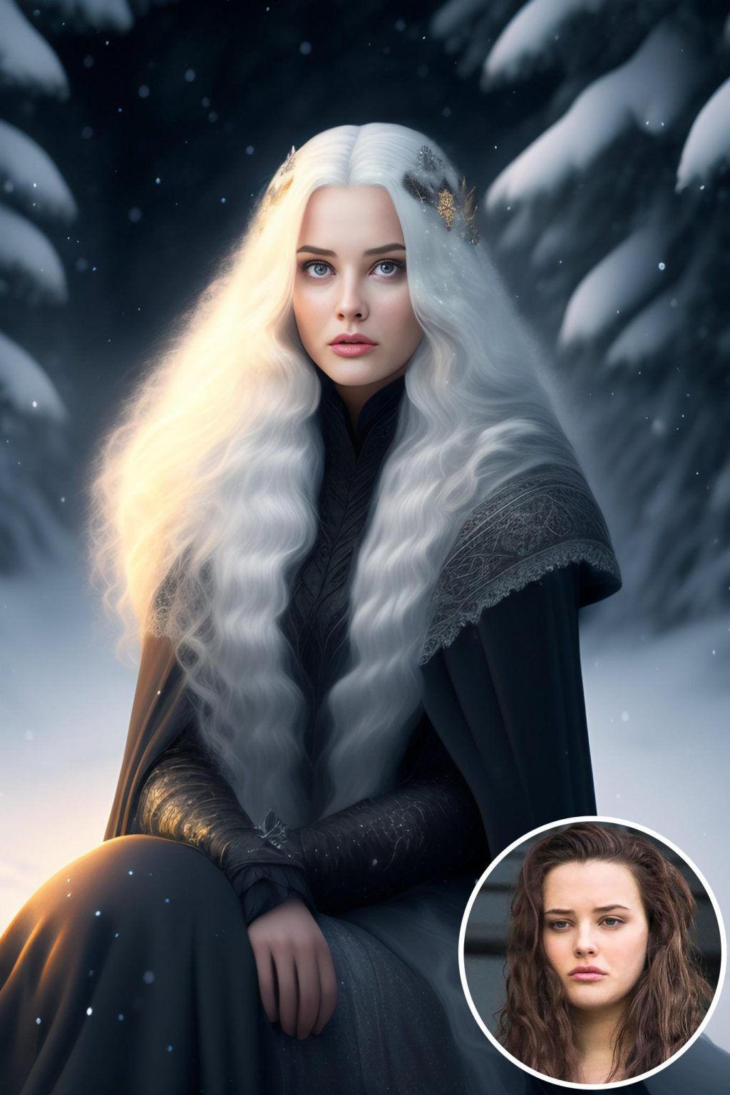 WonderPix: A Vision of Wonder in the Frozen Wood | Sample: Katherine Langford