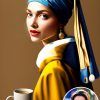 WonderPix: Eine nachdenkliche Dame findet Trost in ihrem Morgenritual | Sample: Deepika Padukone