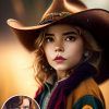 WonderPix: Seorang Cowgirl yang Bebas Menikmati Karunia Alam | Sample: Anya Taylor-Joy