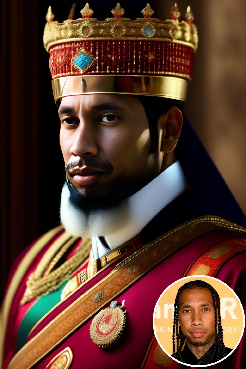 WonderPix: A visionary monarch leads with wisdom | Sample: Tyga