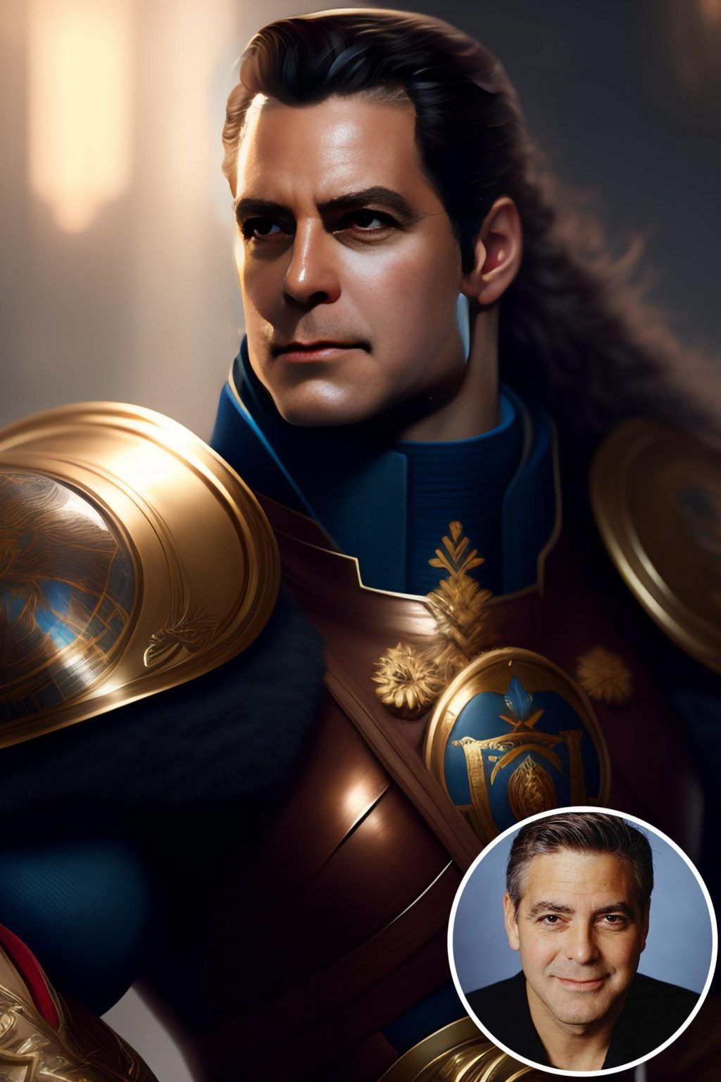 WonderPix: Un valiente guerrero está listo para defender el imperio | Sample: George Clooney