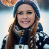 WonderPix: Ein fröhliches Mädchen spielt im Winterwunderland | Sample: Avril Lavigne