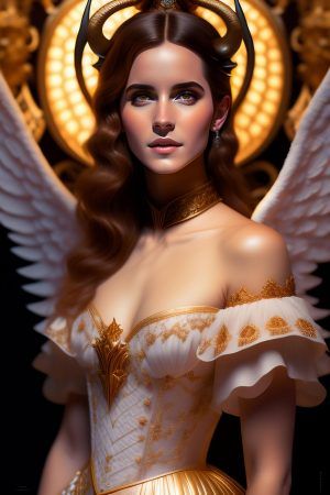 WonderPix: An Angelic Maid Graces the Night