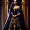 WonderPix: A captivating empress embraces the darkness