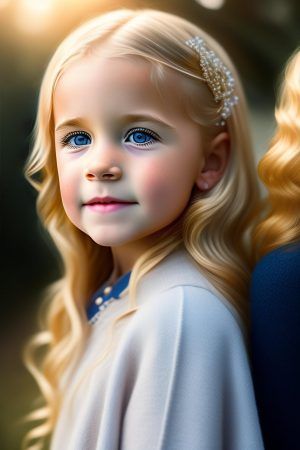 WonderPix: Uma Menina Pequena E Alegre Encontra Maravilhas Nas Estrelas