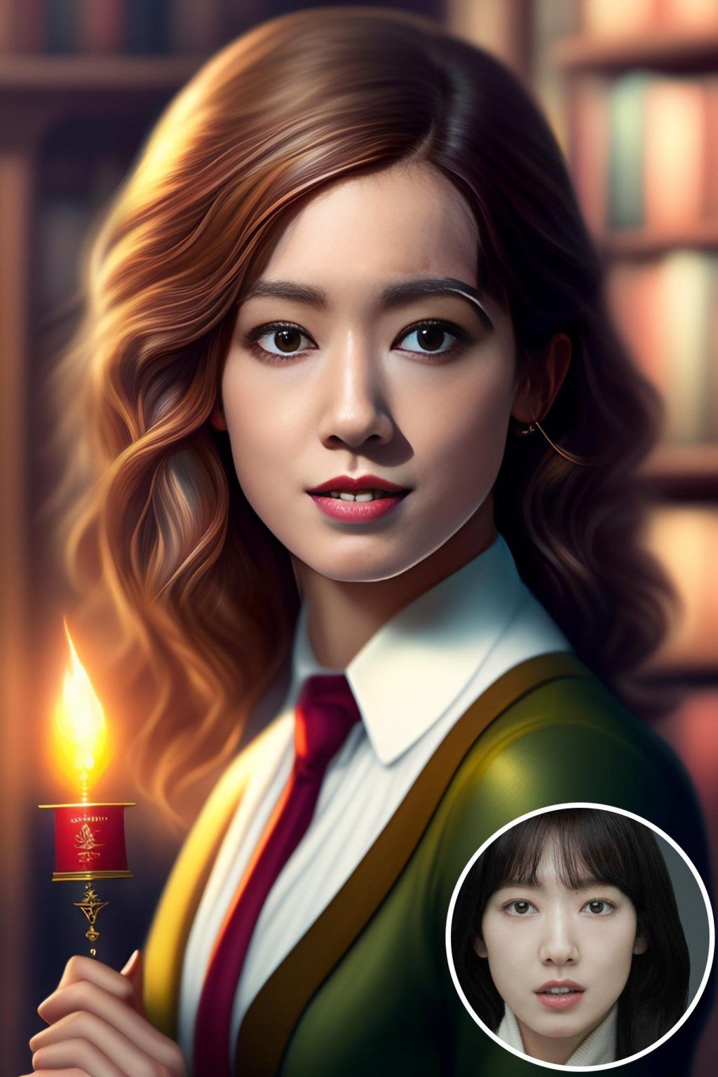 WonderPix: Una Hermione exuberante inspira la maravilla de la magia | Sample: Park Shin-Hye