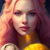 WonderPix: Uma Princesa Graciosa Regozija-se na Primavera | Sample: Scarlett Johansson