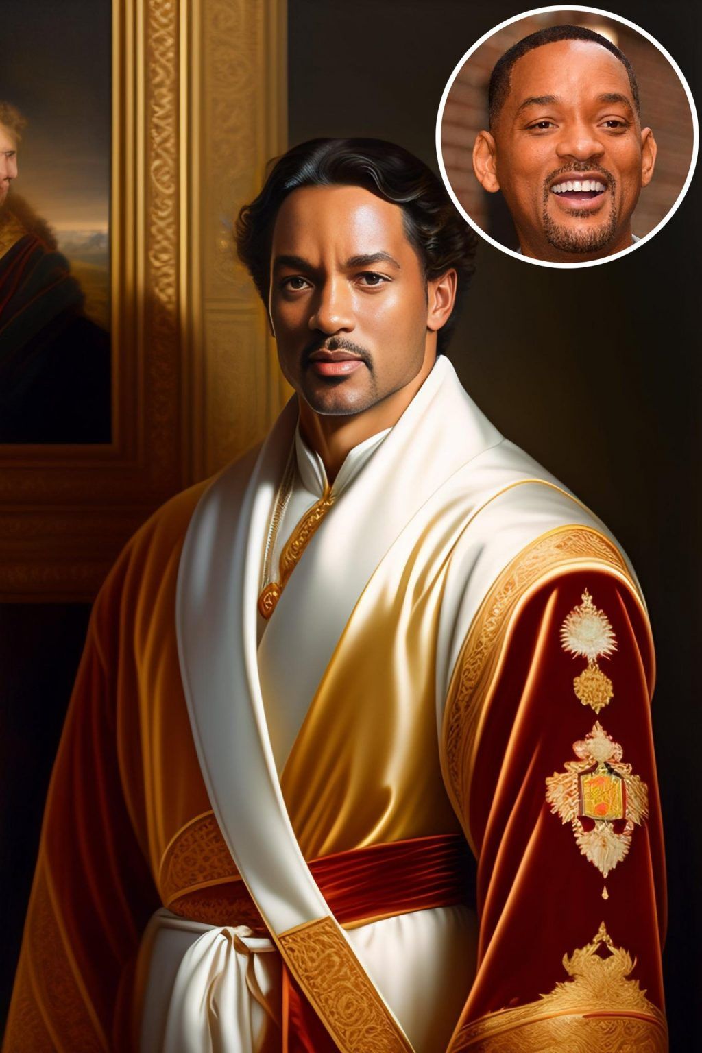 WonderPix: Жизнерадостный монарх царственно отдыхает | Sample: Will Smith