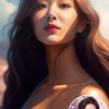 WonderPix: 귀여운 소녀가 여름의 즐거움을 만끽한다. | Sample: 杨紫