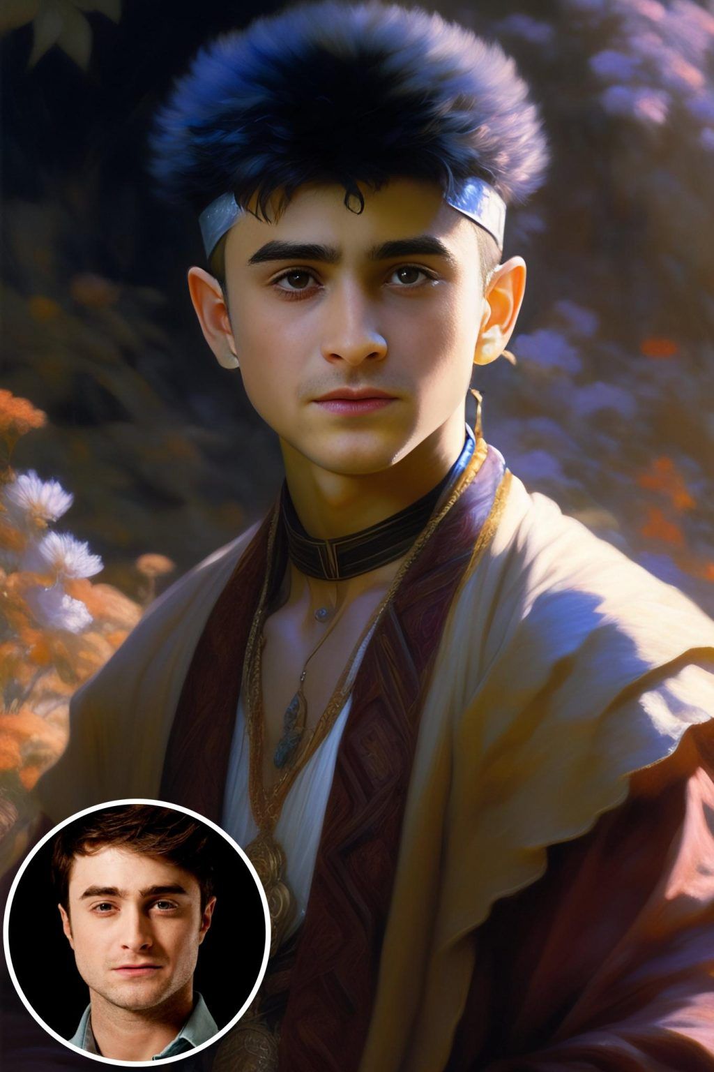 WonderPix: Uno spirito indomabile dimora nello sguardo penetrante del principe | Sample: Daniel Radcliffe