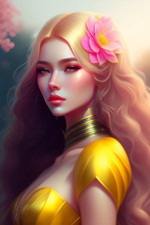 WonderPix: Un'affascinante principessa fantasy