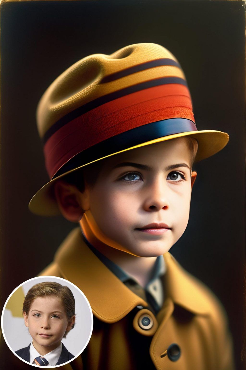 WonderPix: A winsome youth keeps his dreams close beneath the crown of his hat | Sample: Jacob Tremblay