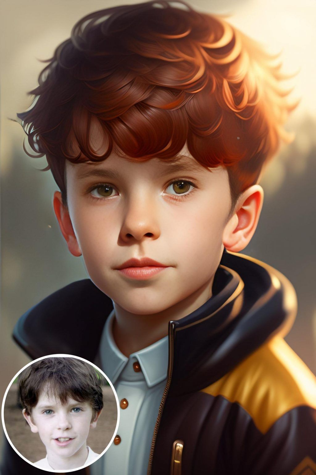 WonderPix: 一个甜甜的男孩带来欢喜与他的笑容 | Sample: Freddie Highmore