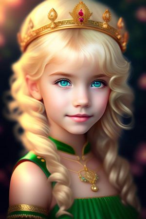 WonderPix: A charming little princess dreams in colors