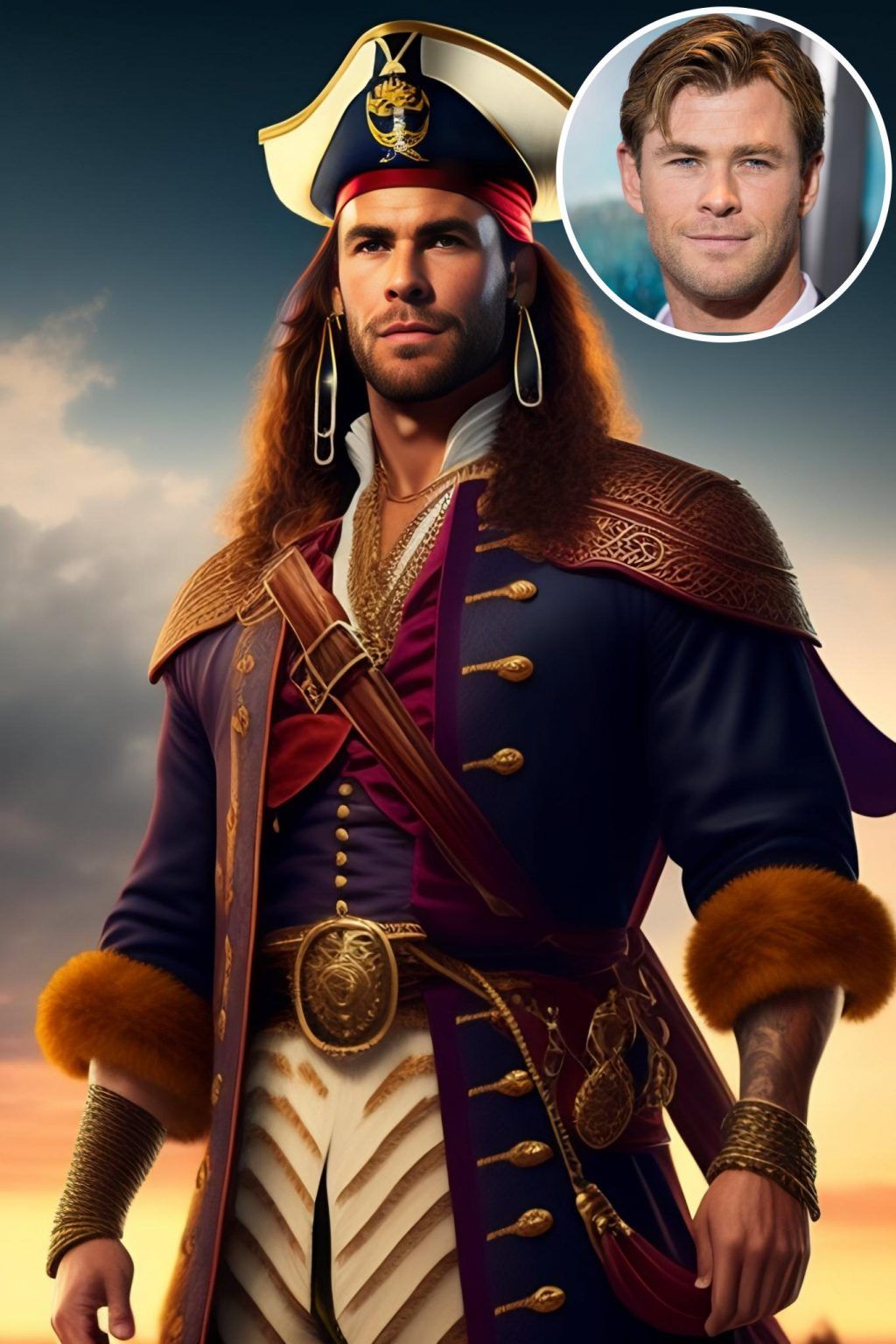 WonderPix: O indomável rei pirata Billy Mcfarland | Sample: Chris Hemsworth