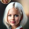 WonderPix: Les pensées fantasques d'une rêveuse aux cheveux argentés | Sample: Scarlett Johansson