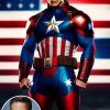 WonderPix: Captain America inspiriert Träume von Gerechtigkeit ohne Grenzen | Sample: George Clooney