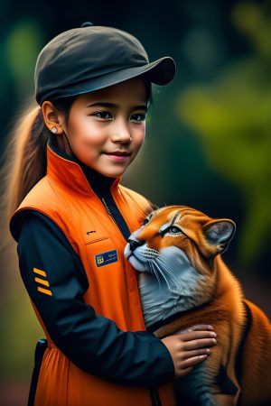 WonderPix: A Sweet Girl Befriends a Lonely Robot