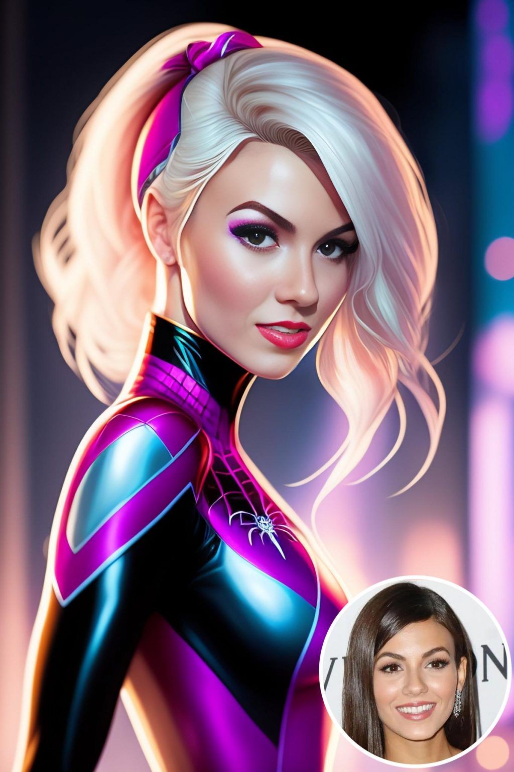 WonderPix: A Spirited Super-Girl Spins Webs of Wonder | Sample: Victoria Justice