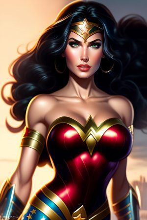WonderPix: Uma heroína generosa defende a verdade e a justiça