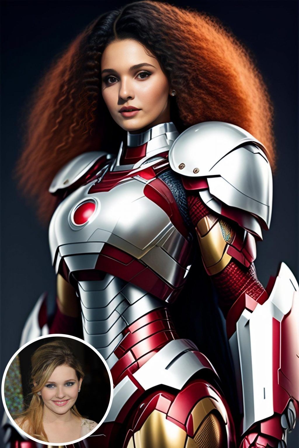 WonderPix: An affectionate warrior protects her heart beneath iron | Sample: Abigail Breslin