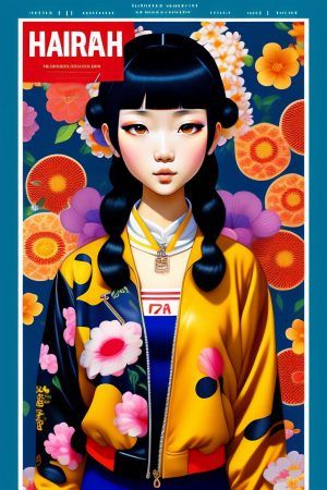 WonderPix: Seorang Fashionista yang Eksentrik Berpose dengan Teman Berbulunya